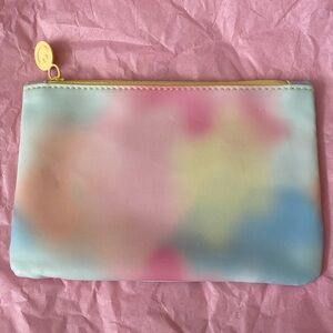 ISPY glam bag tie dye with smile zipper